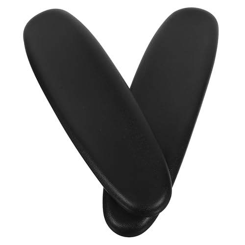 FUNNETOYU Weiche Armlehnenpolster für Bürostuhl Kompatible Armlehnenauflagen Komfortable Armstütze zur Druckentlastung Einfache Geeignet für Gaming und Drehstühle von FUNNETOYU