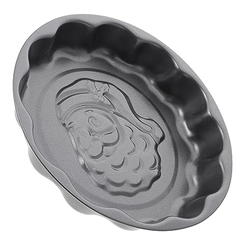 FUNNETOYU Weihnachtsmann Kuchenform aus Leicht zu Reinigendem Karbonstahl Antihaft Backform für DIY Tortendekoration Umweltfreundliches Backzubehör für Festliche Kuchen von FUNNETOYU