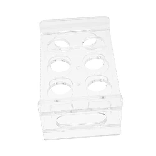 FUNNETOYU Weinglasregal Easy putz Party Sachen Bar Shot Server Party Supplies Schnapsgläser und Tablett Brillenablage Bar Schnapsglashalter Schnapsbecherhalter für Party Acryl Transparent von FUNNETOYU