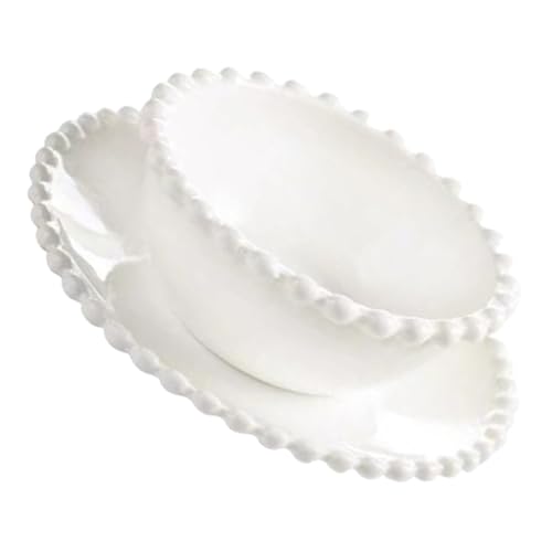 FUNNETOYU Weiße Keramik Dessertschale mit Feiner Prägung Stilvolle Obst Salatschüssel für Zuhause Restaurant und Hotel Bruchsicher Vielseitig für Snacks und Dekoration FUNNETOYU Weiße Keramik Dessertschale mit Feiner Prägung Stilvolle Obst Salatschüssel für Zuhause Restaurant und Hotel Bruchsicher Vielseitig für Snacks und Dekoration von FUNNETOYU