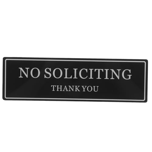 FUNNETOYU Widerstandsfähiges Acryl Türschild Ruhig Bitte Dekoratives Haustür schild für Zuhause Büro Hotel Einfach zu Montierendes Praktisches und Kompaktes Tür accessoire von FUNNETOYU