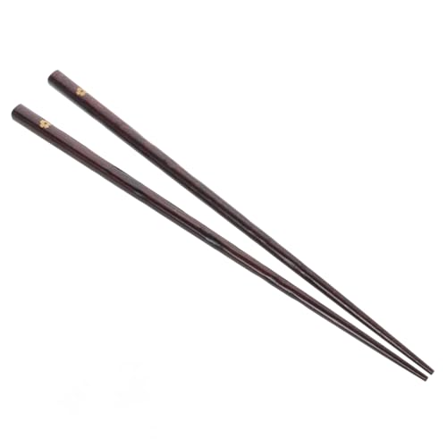 FUNNETOYU Wiederverwendbare Holz Stäbchen für Erwachsene und Antirutsch Essstäbchen aus Kirschblütenholz für Pho Dim Sum und Miso Suppe für Täglichen Gebrauch und Besondere Anlässe von FUNNETOYU