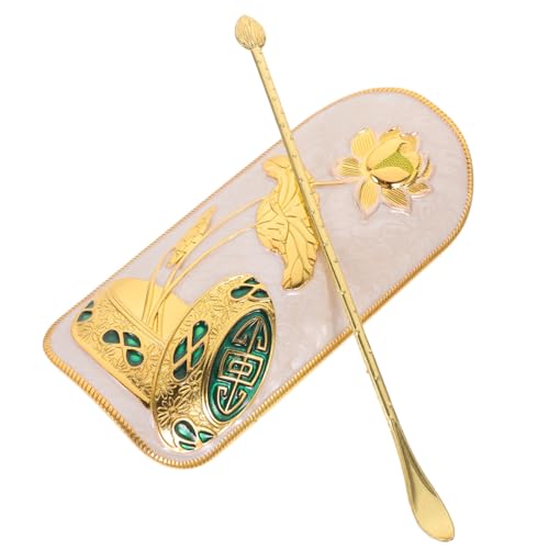 FUNNETOYU Zen Inspiriertes Teewerkzeug aus Legierung Teiliges Teelöffel und Teeschaufel mit Glatten Kanten Vielseitig für Tee Kaffee Salz für Teeliebhaber und Geschenkideen FUNNETOYU Zen Inspiriertes Teewerkzeug aus Legierung Teiliges Teelöffel und Teeschaufel mit Glatten Kanten Vielseitig für Tee Kaffee Salz für Teeliebhaber und Geschenkideen von FUNNETOYU