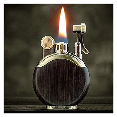 Vintage Trench Lighter – Cooles Feuerzeug, nachfüllbar, weiches Feuerzeug, winddicht, wiederverwendbar, antikes klassisches Flammenfeuerzeug, einzigartiges Geburtstagsgeschenk for Männer, Vater, Ehema von FUNNYBSG