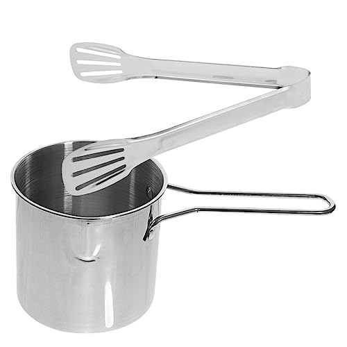FUNOMOCYA 1 Satz Fritteuset klein Kochgeschirr Friteuse Nicht -STiCK Frittiertopf Home Deep Fryer Topf Kochtopf Fritteuse Frittierkorb aus Edelstahl Fritteuse aus Edelstahl Rostfreier Stahl FUNOMOCYA 1 Satz Fritteuset klein Kochgeschirr Friteuse Nicht -STiCK Frittiertopf Home Deep Fryer Topf Kochtopf Fritteuse Frittierkorb aus Edelstahl Fritteuse aus Edelstahl Rostfreier Stahl von FUNOMOCYA