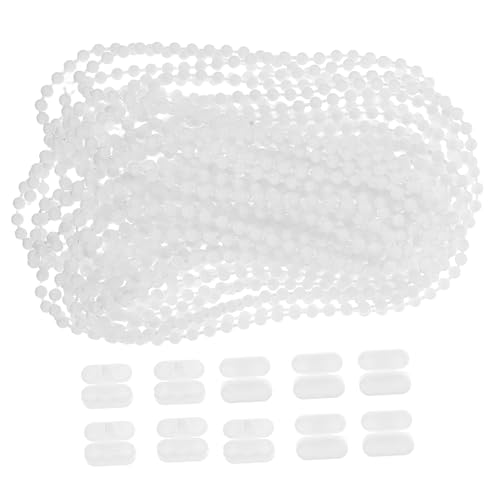 FUNOMOCYA 1 Satz Rollenkette mit Perlen für Jalousien Teiliges für Vertikalsysteme und Plissees Einfache DIY Installation Einsetzbar Ersatzteile für Reparaturen von FUNOMOCYA