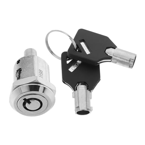 FUNOMOCYA 1 Set mit Nockenschlössern für Automaten und Aktenschränke, Schubladenschloss, Schlüssel und Konstruktion, hohe Sicherheit für Schränke FUNOMOCYA 1 Set mit Nockenschlössern für Automaten und Aktenschränke, Schubladenschloss, Schlüssel und Konstruktion, hohe Sicherheit für Schränke von FUNOMOCYA