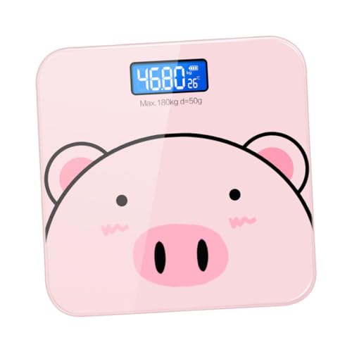 FUNOMOCYA 1 Stück Cartoon Elektronische Körperwaage USB Aufladung Präzise Gewichtsbestimmung Hochsensibler Sensor Für Zuhause für Familie und FUNOMOCYA 1 Stück Cartoon Elektronische Körperwaage USB Aufladung Präzise Gewichtsbestimmung Hochsensibler Sensor Für Zuhause für Familie und von FUNOMOCYA