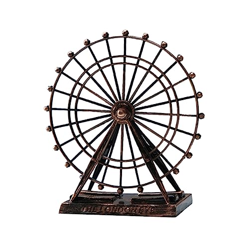 FUNOMOCYA 1 Stück Ferris Wheel Ornament Vintage Desktop Decoration für Weinregale Kreative und Wohnzimmerschmuckstücke für Stilvolle Wohnräume FUNOMOCYA 1 Stück Ferris Wheel Ornament Vintage Desktop Decoration für Weinregale Kreative und Wohnzimmerschmuckstücke für Stilvolle Wohnräume von FUNOMOCYA