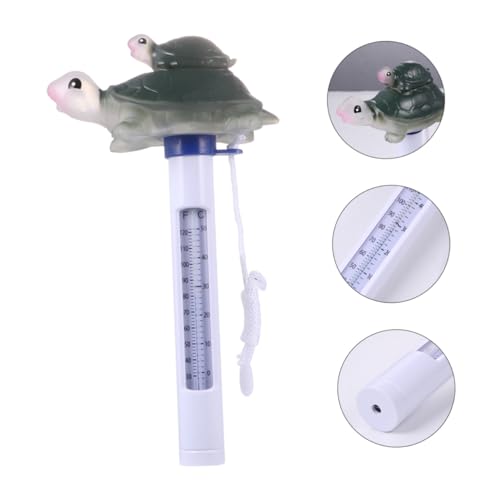 FUNOMOCYA 1 Stück Schwimmendes Wassertemperaturmessgerät mit Schildkröten Design für Temperatursensor für Pool und Badewanne für Aquarien und Kinderbäder FUNOMOCYA 1 Stück Schwimmendes Wassertemperaturmessgerät mit Schildkröten Design für Temperatursensor für Pool und Badewanne für Aquarien und Kinderbäder von FUNOMOCYA