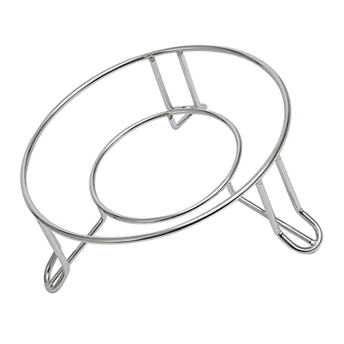 FUNOMOCYA 1 Stück Topfgestell Dampfgarer Rack Silber Küchen Gadget Rostfrei für Töpfe und Pfannen Praktisch für Küchenorganisation von FUNOMOCYA