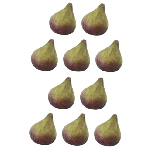 FUNOMOCYA 10 STK Feigenmodell Geigenblatt Feigenbaum Künstlich Gefälschte Feige Obstspielzeug Spielen Fruchtmodell Künstliche Früchte, Lebensechte Deko-fig Fruchtspielzeug Schaum Green FUNOMOCYA 10 STK Feigenmodell Geigenblatt Feigenbaum Künstlich Gefälschte Feige Obstspielzeug Spielen Fruchtmodell Künstliche Früchte, Lebensechte Deko-fig Fruchtspielzeug Schaum Green von FUNOMOCYA