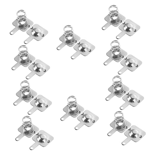 FUNOMOCYA 10 Sätze Batterie Schnelltrennplatten Batteriekontaktplatten für Sicheren Stromanschluss Einfache Installation Stabiler für Batterien und Adapter FUNOMOCYA 10 Sätze Batterie Schnelltrennplatten Batteriekontaktplatten für Sicheren Stromanschluss Einfache Installation Stabiler für Batterien und Adapter von FUNOMOCYA