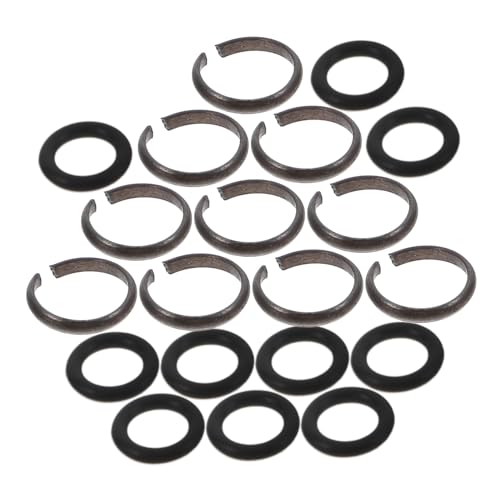 FUNOMOCYA 10 Sätze Teiliges Impact Wrench Sicherungsring mit O ring Robustes Stecknuss haltering aus Gummi und Eisen Installieren Geeignet für Akku schlagschrauber und Vielseitige Maschinen FUNOMOCYA 10 Sätze Teiliges Impact Wrench Sicherungsring mit O ring Robustes Stecknuss haltering aus Gummi und Eisen Installieren Geeignet für Akku schlagschrauber und Vielseitige Maschinen von FUNOMOCYA