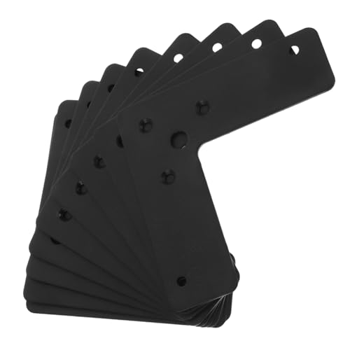 FUNOMOCYA 10 Stück Förmige Flachwinkel aus Eckverbindung für Möbelreparaturen Stabil und Vielseitig Einsetzbar für Tisch Stuhl Regal und FUNOMOCYA 10 Stück Förmige Flachwinkel aus Eckverbindung für Möbelreparaturen Stabil und Vielseitig Einsetzbar für Tisch Stuhl Regal und von FUNOMOCYA
