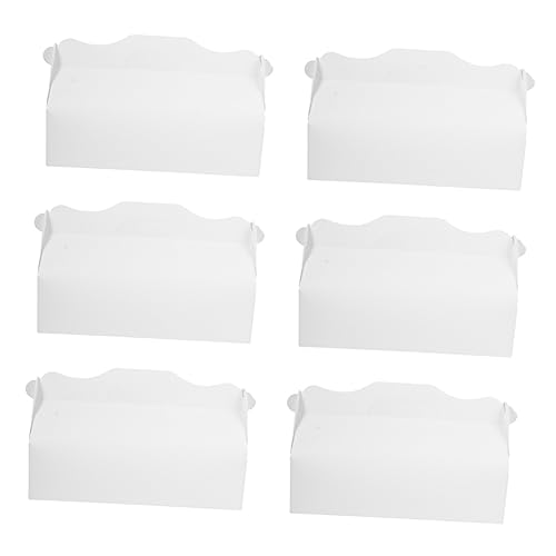 FUNOMOCYA 10 Stück Teiliges Cake Roll Verpackungsboxen aus Lebensmittelechtem Papier mit Einlagen und Tragegriff Stabile Tortenboxen für Rouladen Cupcakes Muffins und Gebäck für Partys und FUNOMOCYA 10 Stück Teiliges Cake Roll Verpackungsboxen aus Lebensmittelechtem Papier mit Einlagen und Tragegriff Stabile Tortenboxen für Rouladen Cupcakes Muffins und Gebäck für Partys und von FUNOMOCYA