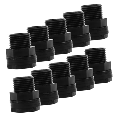 FUNOMOCYA 10 Stück Teiliges Gartenschlauch Ght Außengewinde Npt Innengewinde Wasserdichte Schlauchverbinder für Gartenbewässerung und Wasserbehälter Witterungsbeständig und Auslaufsicher FUNOMOCYA 10 Stück Teiliges Gartenschlauch Ght Außengewinde Npt Innengewinde Wasserdichte Schlauchverbinder für Gartenbewässerung und Wasserbehälter Witterungsbeständig und Auslaufsicher von FUNOMOCYA