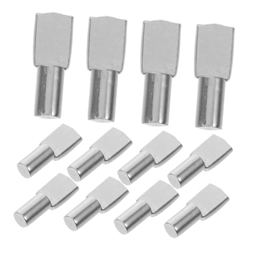 FUNOMOCYA 100 Stück Regalstützen Löffelform Metall Regalträger für Möbel Schrank Bücherregal Unsichtbare Stütze für Regalböden Installieren aus Rostfreiem Vielseitig Einsetzbar FUNOMOCYA 100 Stück Regalstützen Löffelform Metall Regalträger für Möbel Schrank Bücherregal Unsichtbare Stütze für Regalböden Installieren aus Rostfreiem Vielseitig Einsetzbar von FUNOMOCYA