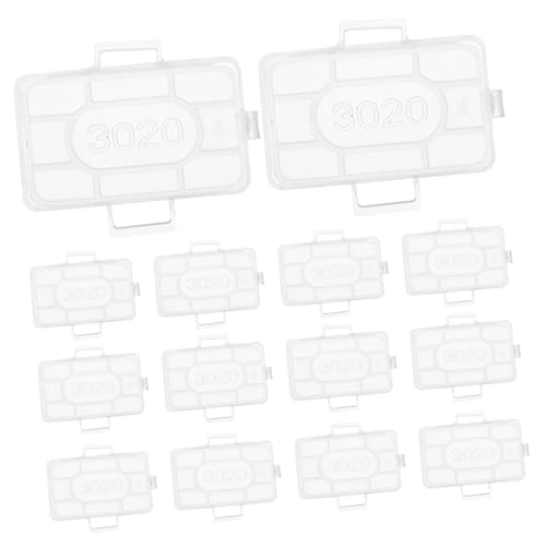 FUNOMOCYA 100 Stück Teiliges Kunststoff Kabelbeschriftungsbox Kabelbeschriftungshalter Transparent Elektrische Kabelbeschriftung Aufbewahrungsbox für Büro und DIY Projekte FUNOMOCYA 100 Stück Teiliges Kunststoff Kabelbeschriftungsbox Kabelbeschriftungshalter Transparent Elektrische Kabelbeschriftung Aufbewahrungsbox für Büro und DIY Projekte von FUNOMOCYA