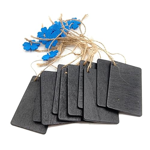 FUNOMOCYA 10Stücke Hängendes Schild aus Holz mit Blauen Blumen Kreative DIY Kreidetafel für Wanddeko Leicht und Vielseitig Einsetzbar für Zuhause und Geschäfte FUNOMOCYA 10Stücke Hängendes Schild aus Holz mit Blauen Blumen Kreative DIY Kreidetafel für Wanddeko Leicht und Vielseitig Einsetzbar für Zuhause und Geschäfte von FUNOMOCYA