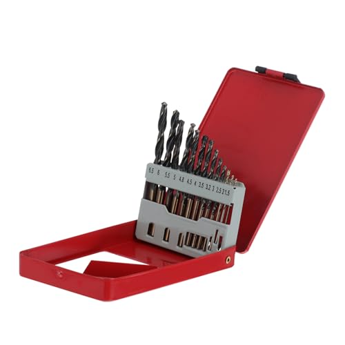 FUNOMOCYA 13 Stück Teiliges Haushalts bohrer Verschleißfestem Stahl Verdrehte Spiralbohrer für Präzises Outdoor Innenbohren Leichtes Langlebiges Werkzeug für Vielfältige Einsatzbereiche FUNOMOCYA 13 Stück Teiliges Haushalts bohrer Verschleißfestem Stahl Verdrehte Spiralbohrer für Präzises Outdoor Innenbohren Leichtes Langlebiges Werkzeug für Vielfältige Einsatzbereiche von FUNOMOCYA