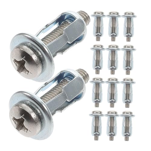 FUNOMOCYA 15 Stück Teiliges Set Metall Hohlraumanker Schrauben für Gipskartonplatten Plattenbefestigung Schwerlast Metall Expansionsbolzen mit Schneller und Sicherem Halt FUNOMOCYA 15 Stück Teiliges Set Metall Hohlraumanker Schrauben für Gipskartonplatten Plattenbefestigung Schwerlast Metall Expansionsbolzen mit Schneller und Sicherem Halt von FUNOMOCYA