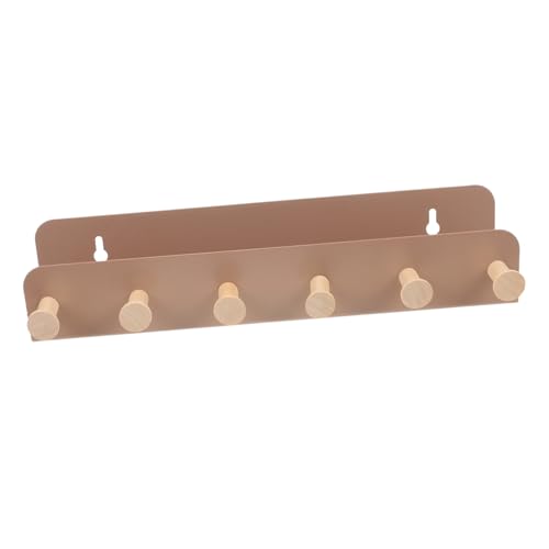 FUNOMOCYA Wandmontage Haken Badezimmer Aufbewahrungshalter aus Metall für Küche Schlafzimmer und Büro Robustes Design mit Haken für Handtücher und Toilettenartikel von FUNOMOCYA