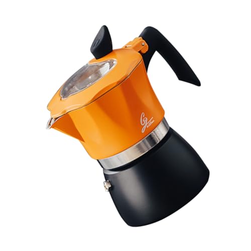 FUNOMOCYA 1Stück Pot Espresso Kanne Handbrauerei für Italienischen Orange Leichtes Design Tragbar mit Hot Griff Kaffeeliebhaber FUNOMOCYA 1Stück Pot Espresso Kanne Handbrauerei für Italienischen Orange Leichtes Design Tragbar mit Hot Griff Kaffeeliebhaber von FUNOMOCYA