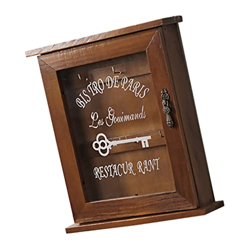 FUNOMOCYA Wand-schlüsselkasten Aus Holz Praktischer Schlüsselhalter Schlüsselaufbewahrung Für Eingangsbereich Schlüsselfach Mit Schloss Einfach Zum Aufhängen FUNOMOCYA Wand-schlüsselkasten Aus Holz Praktischer Schlüsselhalter Schlüsselaufbewahrung Für Eingangsbereich Schlüsselfach Mit Schloss Einfach Zum Aufhängen von FUNOMOCYA