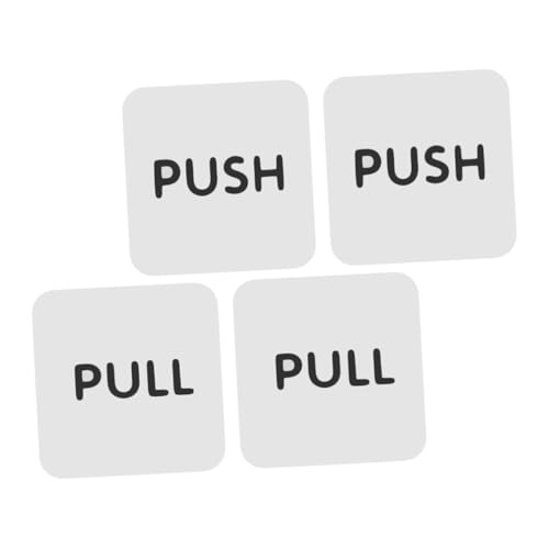 FUNOMOCYA 2 Paare Acryl Push Pull Türschild Teilig Selbstklebend Quadratisch Transparente Türgriff Aufkleber für Büro Geschäft Einfache Orientierung und Schnelle Türidentifikation FUNOMOCYA 2 Paare Acryl Push Pull Türschild Teilig Selbstklebend Quadratisch Transparente Türgriff Aufkleber für Büro Geschäft Einfache Orientierung und Schnelle Türidentifikation von FUNOMOCYA