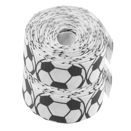 FUNOMOCYA Fußball Geschenkband 2 Rollen Dekoband für Selbstgemacht Sportthema Verstellbar Leicht Bastelband für Partydekoration FUNOMOCYA Fußball Geschenkband 2 Rollen Dekoband für Selbstgemacht Sportthema Verstellbar Leicht Bastelband für Partydekoration von FUNOMOCYA