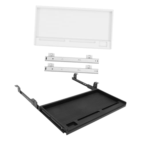 FUNOMOCYA Tastaturablage Untertisch Ausziehbare Tastaturhalterung Für Schreibtisch Ergonomisch Schubladendesign Robustes Material Für Büro Und Zuhause FUNOMOCYA Tastaturablage Untertisch Ausziehbare Tastaturhalterung Für Schreibtisch Ergonomisch Schubladendesign Robustes Material Für Büro Und Zuhause von FUNOMOCYA