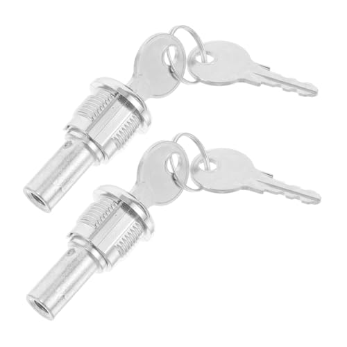 FUNOMOCYA 2 Sätze Teiliges Metall verschlusssystem für Verkaufsautomaten mit Robustem Schlossmechanismus Kompatibel mit Kaugummiautomaten Getränkeautomaten und Süßigkeitenspendern Einfache FUNOMOCYA 2 Sätze Teiliges Metall verschlusssystem für Verkaufsautomaten mit Robustem Schlossmechanismus Kompatibel mit Kaugummiautomaten Getränkeautomaten und Süßigkeitenspendern Einfache von FUNOMOCYA