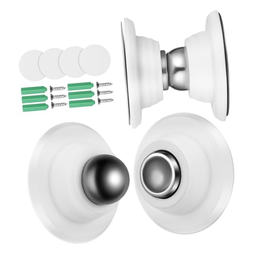 FUNOMOCYA 2 Sätze Türstopper Magnetisch Türhalter mit Geräuschreduzierung und Wand für Wohnmobile und Zuhause Selbstklebend für Einfache ohne Bohren FUNOMOCYA 2 Sätze Türstopper Magnetisch Türhalter mit Geräuschreduzierung und Wand für Wohnmobile und Zuhause Selbstklebend für Einfache ohne Bohren von FUNOMOCYA