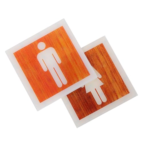 FUNOMOCYA 2 Stück Acryl Wc Türschild Toiletten Hinweis Schilder Damen Vielseitig für Bad Hotel Restaurant Klar Erkennbar Dekorativ für Glatte Oberflächen FUNOMOCYA 2 Stück Acryl Wc Türschild Toiletten Hinweis Schilder Damen Vielseitig für Bad Hotel Restaurant Klar Erkennbar Dekorativ für Glatte Oberflächen von FUNOMOCYA