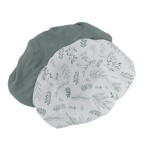 FUNOMOCYA 2 Stück Atmungsaktives Bassinet Spannbettlaken aus Hautfreundlicher Baumwolle Passgenaue Matratzenbezüge für Babybett Stubenwagen Abnehmbar Waschbar Modische Prints für Neugeborene von FUNOMOCYA