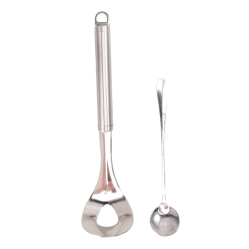 FUNOMOCYA 2 Stück Edelstahl Fleischbällchenformer Teilig mit Langem Griff Oval Geformter Meat Baller Scoop für Einfache Fleischklößchen Herstellung Robustes Küchenwerkzeug mit Praktischem FUNOMOCYA 2 Stück Edelstahl Fleischbällchenformer Teilig mit Langem Griff Oval Geformter Meat Baller Scoop für Einfache Fleischklößchen Herstellung Robustes Küchenwerkzeug mit Praktischem von FUNOMOCYA