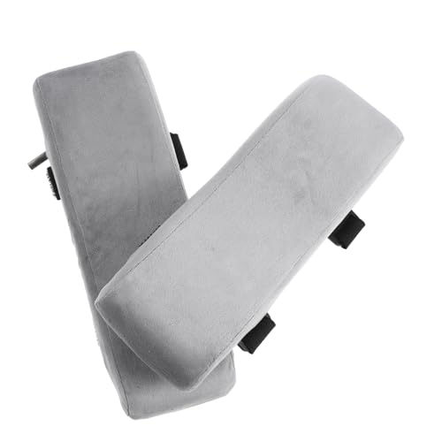 FUNOMOCYA 2 Stück Ergonomische Armlehnenpolster Bürostuhl Armstützen Kissen mit Dickem Elastischem Baumwoll schaum Abnehmbar Ergonomische Unterstützung für Büro Gaming stühle Graue FUNOMOCYA 2 Stück Ergonomische Armlehnenpolster Bürostuhl Armstützen Kissen mit Dickem Elastischem Baumwoll schaum Abnehmbar Ergonomische Unterstützung für Büro Gaming stühle Graue von FUNOMOCYA