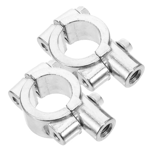 FUNOMOCYA 2 Stück Motorrad Rückspiegelhalterung Aluminiumlegierung Silber Langlebige Motorbike Spiegelhalter mit Großem Sichtfeld Kompatibel Auto und Motorrad Verbesserte durch Stabile FUNOMOCYA 2 Stück Motorrad Rückspiegelhalterung Aluminiumlegierung Silber Langlebige Motorbike Spiegelhalter mit Großem Sichtfeld Kompatibel Auto und Motorrad Verbesserte durch Stabile von FUNOMOCYA