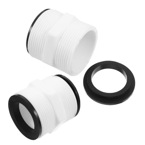 FUNOMOCYA 2 Stück Pool Schlauchadapter für Pumpen und Filter Hochwertige Verbindung für Poolzubehör Langlebige und Sichere Anschlüsse für Schwimmbadschläuche FUNOMOCYA 2 Stück Pool Schlauchadapter für Pumpen und Filter Hochwertige Verbindung für Poolzubehör Langlebige und Sichere Anschlüsse für Schwimmbadschläuche von FUNOMOCYA