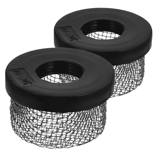 FUNOMOCYA 2 Stück Poolfilter Ventil Strainer Wasserauslass Filter für Schwimmbad Muttergewinde Kompatibel mit Livewell Pumpe Langlebig und Leicht zu Transportieren von FUNOMOCYA