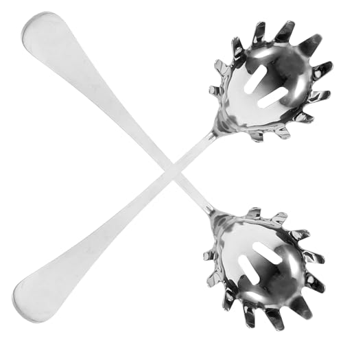 FUNOMOCYA 2 Stück Spaghetti Löffel Küchengerät für Nudeln Eier und Teigtaschen Ergonomischer Griff Spülmaschinengeeignet Robust und Langlebig FUNOMOCYA 2 Stück Spaghetti Löffel Küchengerät für Nudeln Eier und Teigtaschen Ergonomischer Griff Spülmaschinengeeignet Robust und Langlebig von FUNOMOCYA