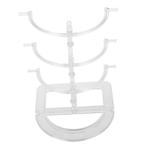 FUNOMOCYA 2 Stück Stufiger Transparenter Kunststoff Brillenständer Multifunktionaler Sonnenbrillenhalter mit Stabiler Basis zur Ordentlichen Aufbewahrung und Präsentation Mehrerer Brillen FUNOMOCYA 2 Stück Stufiger Transparenter Kunststoff Brillenständer Multifunktionaler Sonnenbrillenhalter mit Stabiler Basis zur Ordentlichen Aufbewahrung und Präsentation Mehrerer Brillen von FUNOMOCYA