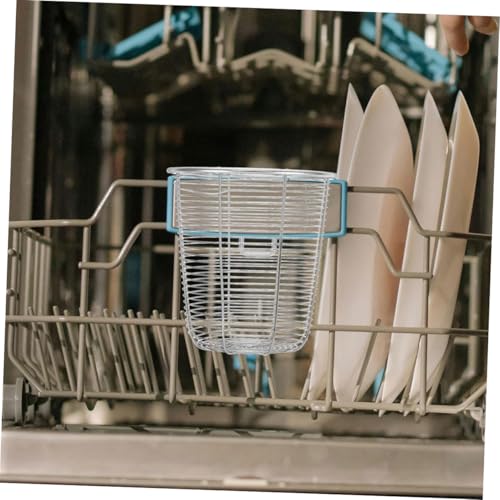 FUNOMOCYA 2 Stück Teiliges Besteckhalter aus Spülmaschinenfestes Küchenutensilien Organizer mit Effizientem Abtropfsystem Platzsparender Besteckkorb für Essstäbchen Löffel Gabeln von FUNOMOCYA