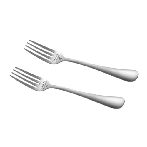 FUNOMOCYA 2 Stück Teiliges Dessertgabel mit Gravur Personalisierte Haushaltsgabeln für Restaurant und Festivalgeschenk Minimalistisches Design Alltagstauglich Geeignet für Camping und FUNOMOCYA 2 Stück Teiliges Dessertgabel mit Gravur Personalisierte Haushaltsgabeln für Restaurant und Festivalgeschenk Minimalistisches Design Alltagstauglich Geeignet für Camping und von FUNOMOCYA