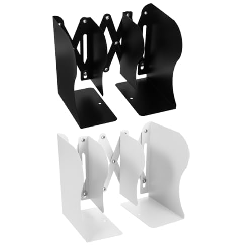 FUNOMOCYA 2 Stück Teiliges Verstellbares Metall Buchständer Robuster Desktop Organizer für Schwere Bücher Ausziehbarer Schreibtisch Bücherhalter für Büro und Studentenwohnheim Platzsparendes FUNOMOCYA 2 Stück Teiliges Verstellbares Metall Buchständer Robuster Desktop Organizer für Schwere Bücher Ausziehbarer Schreibtisch Bücherhalter für Büro und Studentenwohnheim Platzsparendes von FUNOMOCYA