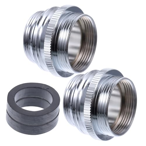 FUNOMOCYA 2 Stück Teiliges Wasserhahnadapter und Robuster Schlauchanschluss für Küchenspüle und Gartenwasserhahn Leichter Einfach zu Installierender Anschluss für Bewässerung Autowäsche von FUNOMOCYA