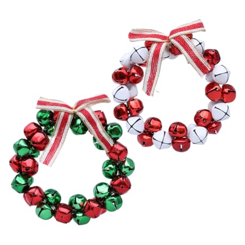 FUNOMOCYA 2 Stück Teiliges Weihnachtsglocken-deko- Langlebige Jingle Bell Girlande Wiederverwendbar für Baum Wand Fenster Festliche Wohnungs Partydekoration für Büro Bar Restaurant FUNOMOCYA 2 Stück Teiliges Weihnachtsglocken-deko- Langlebige Jingle Bell Girlande Wiederverwendbar für Baum Wand Fenster Festliche Wohnungs Partydekoration für Büro Bar Restaurant von FUNOMOCYA