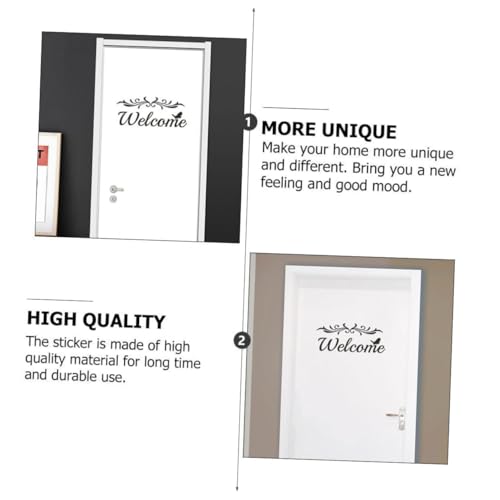 FUNOMOCYA 2 Stück Teiliges Welcome Wandtattoo Selbstklebend PVC Wandsticker für Zuhause Flur Eingangsbereich Dekorativ Abziehbar Langlebig Geschenkidee FUNOMOCYA 2 Stück Teiliges Welcome Wandtattoo Selbstklebend PVC Wandsticker für Zuhause Flur Eingangsbereich Dekorativ Abziehbar Langlebig Geschenkidee von FUNOMOCYA