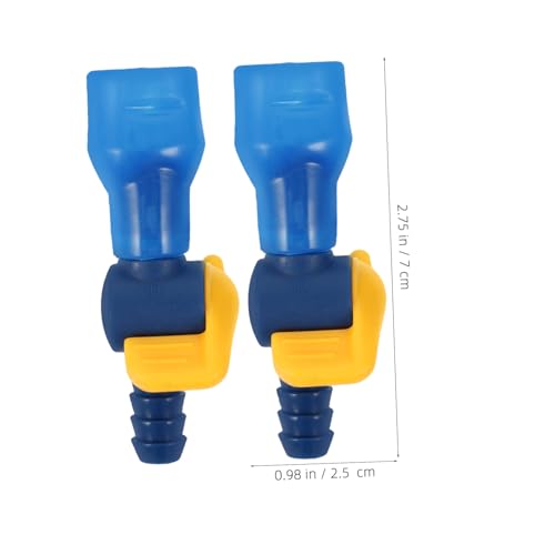 FUNOMOCYA 2 Stück Teiliges Winkel bissventil Ersatzset für Trinkblasen Kompatibel mit Hydrapak und Outdoor trinksystemen Einfache Installation für Camping Wandern und Sport Vielseitiger FUNOMOCYA 2 Stück Teiliges Winkel bissventil Ersatzset für Trinkblasen Kompatibel mit Hydrapak und Outdoor trinksystemen Einfache Installation für Camping Wandern und Sport Vielseitiger von FUNOMOCYA